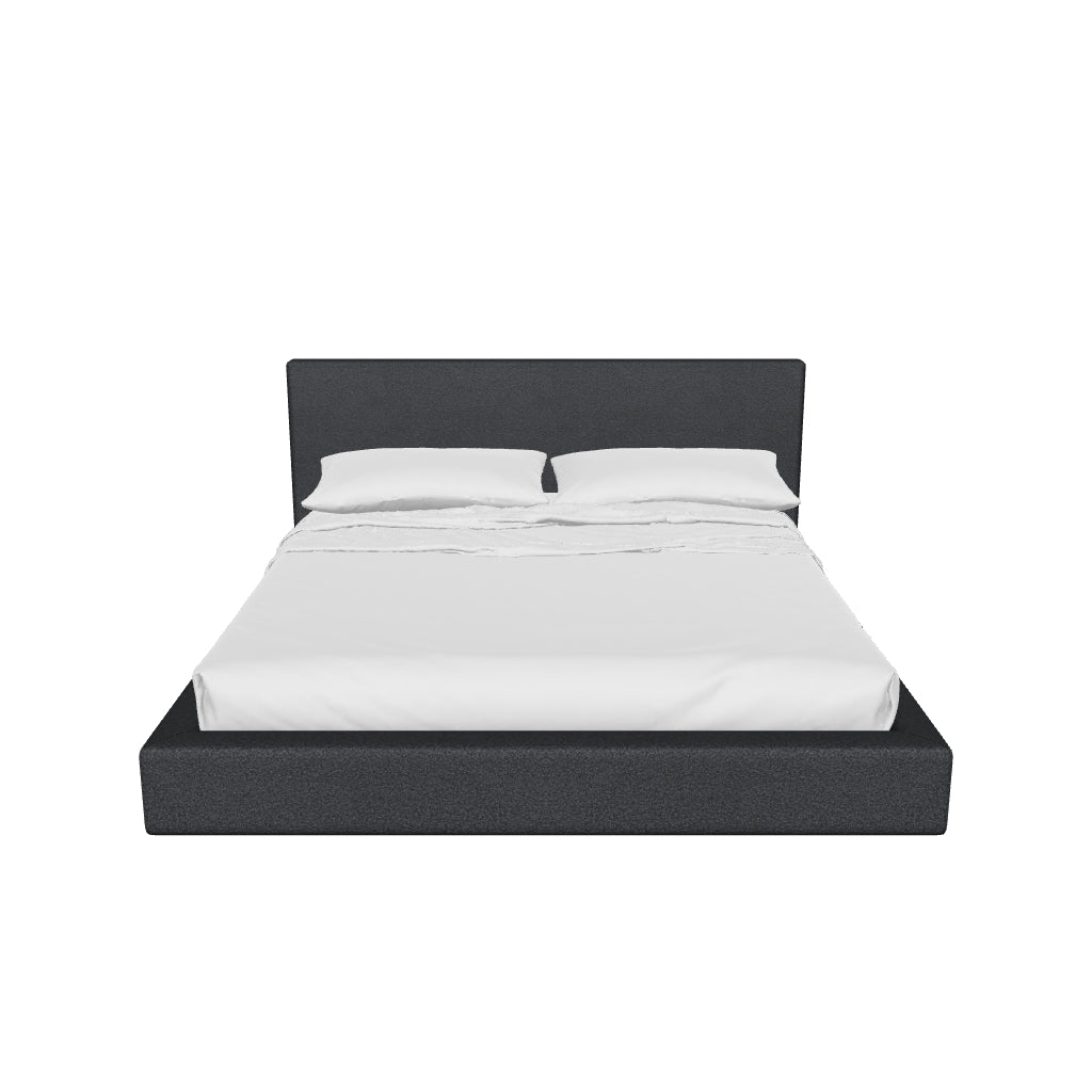 BEDIS lovos juodos bouclé 3D modelis